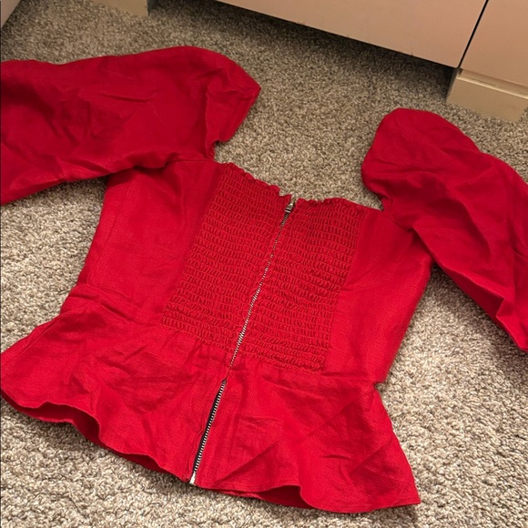 REFORMATION 100% linen top - Picture 5 of 8